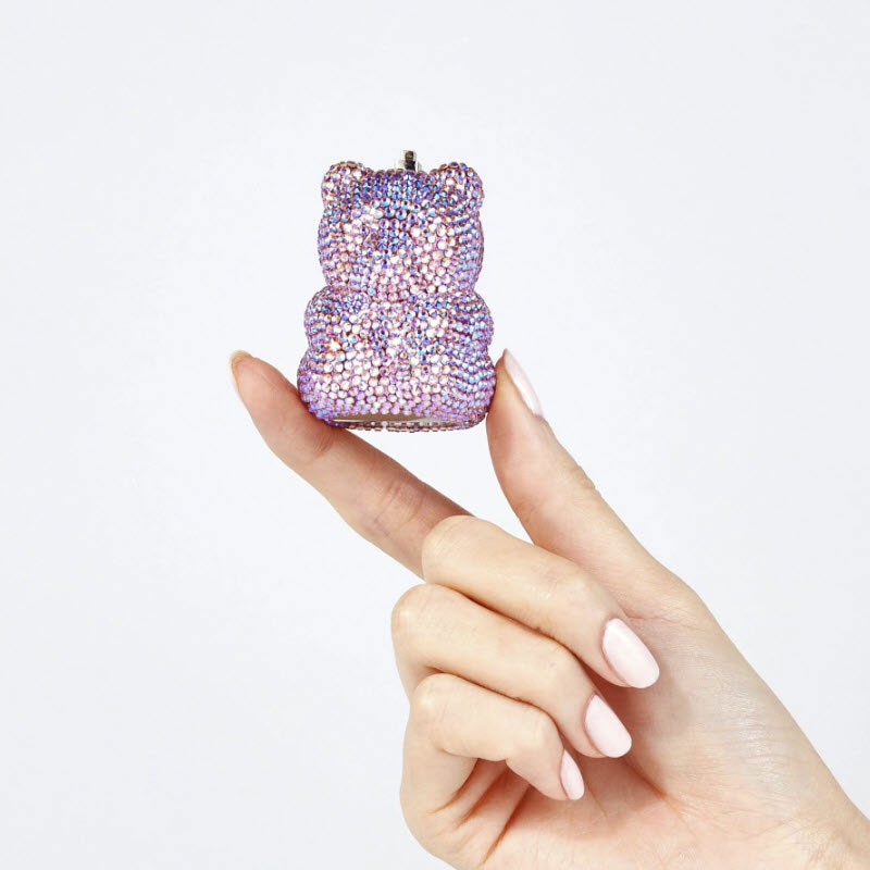 Judith Leiber Gummy Bear Pillbox, Light Rose