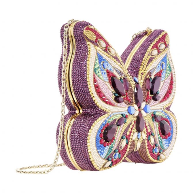 Judith Leiber Butterfly Medley Clutch | M202101-BUTTERFLY-MULTI