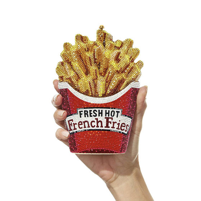 Judith Leiber French Fries Fresh and Hot Clutch