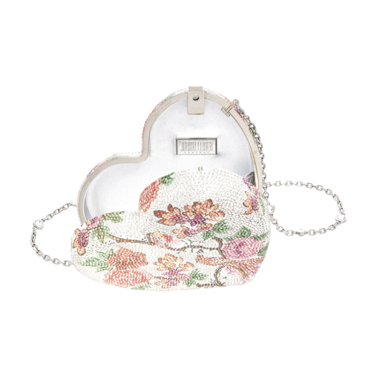 Judith Leiber Heart Secret Garden Clutch