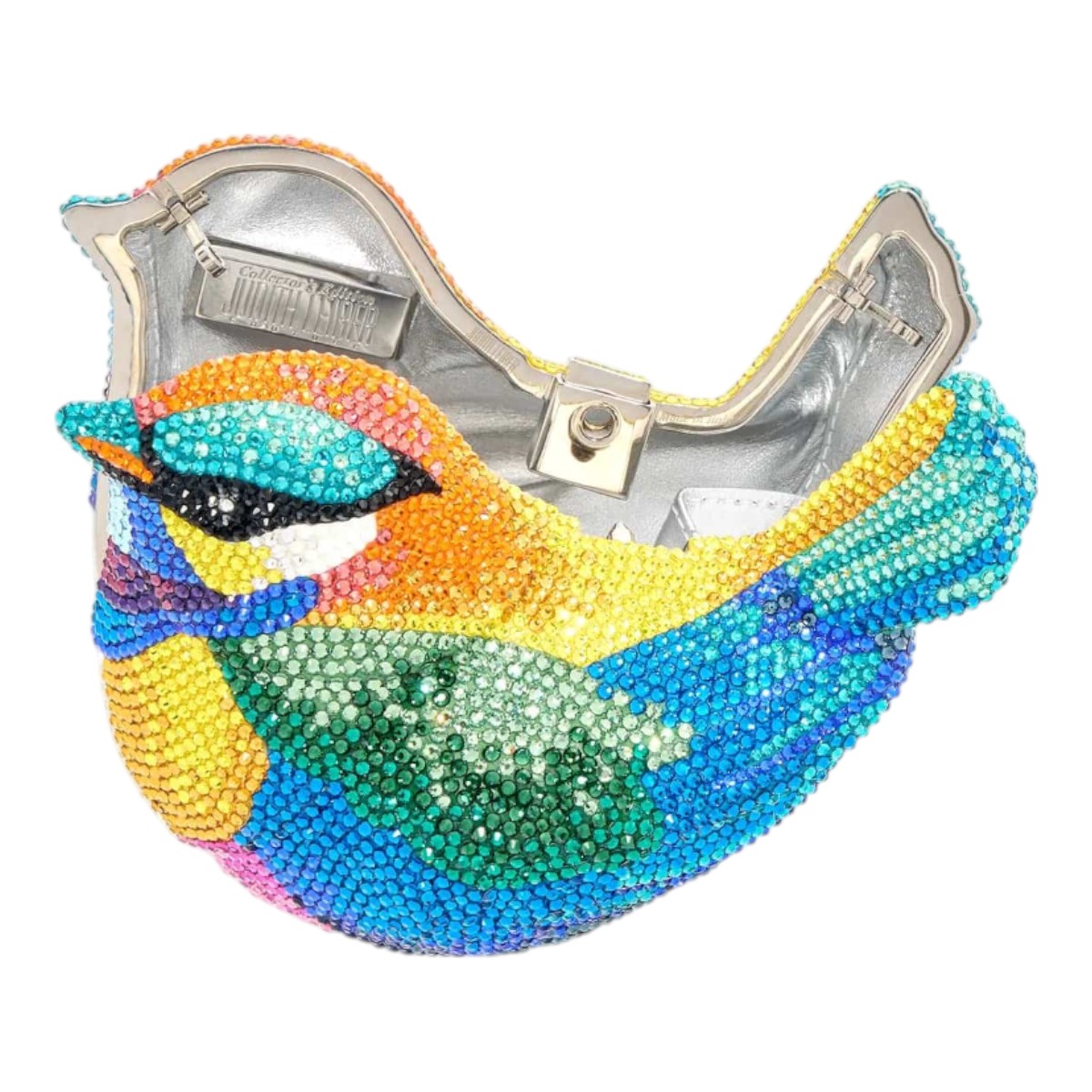 Judith Leiber Bird Clutch, Chickadee