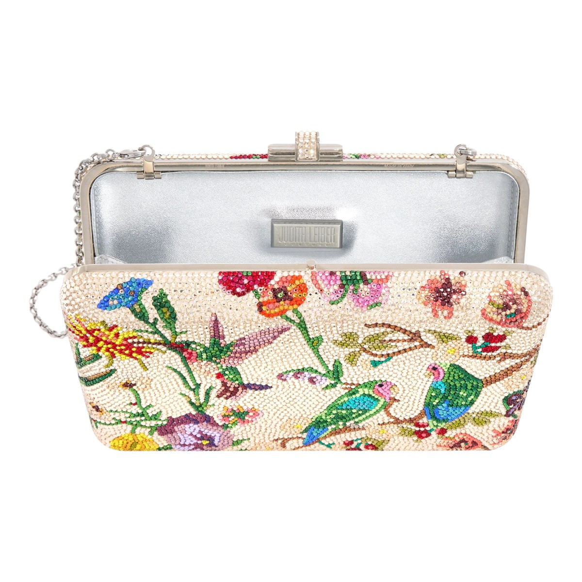 Judith Leiber Slim Slide Clutch, Eden