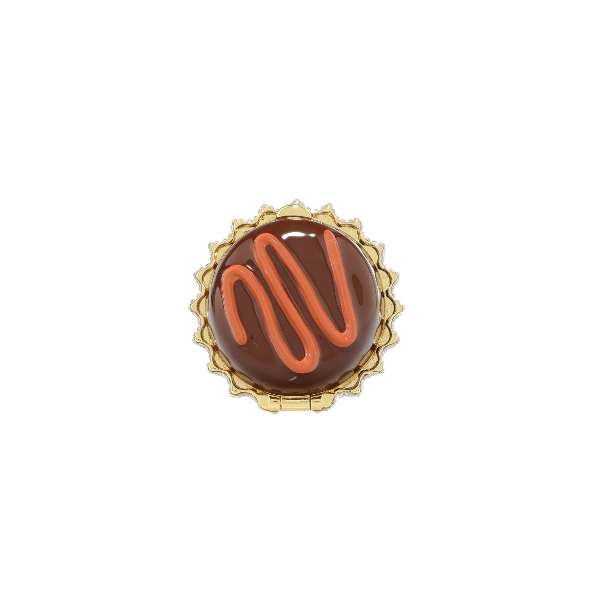 Judith Leiber Bonbon Miniature Milk Chocolate Pillbox