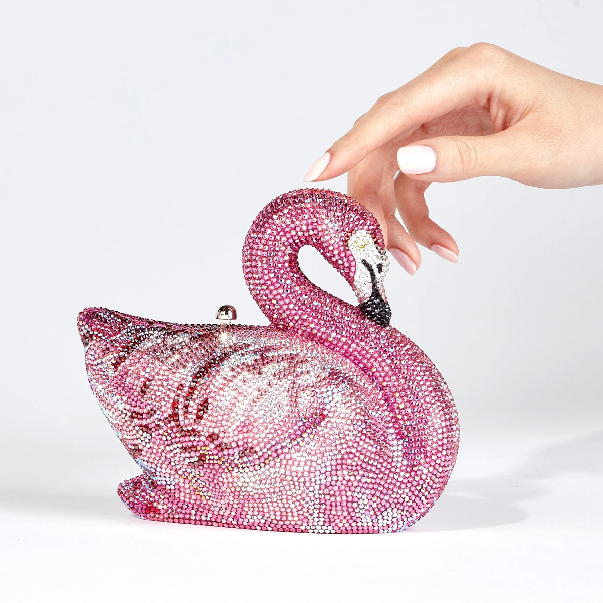 Judith Leiber Flamingo Clutch