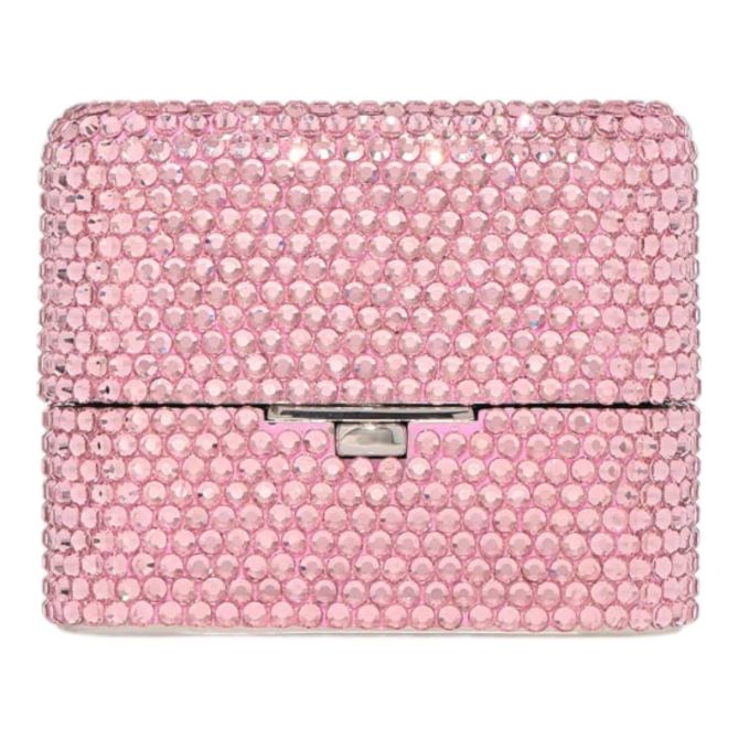 Judith Leiber Miniature Say Yes Box, Rose