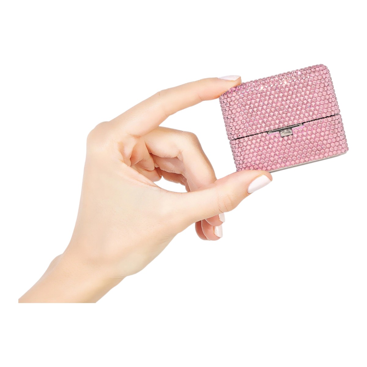 Judith Leiber Miniature Say Yes Box, Rose