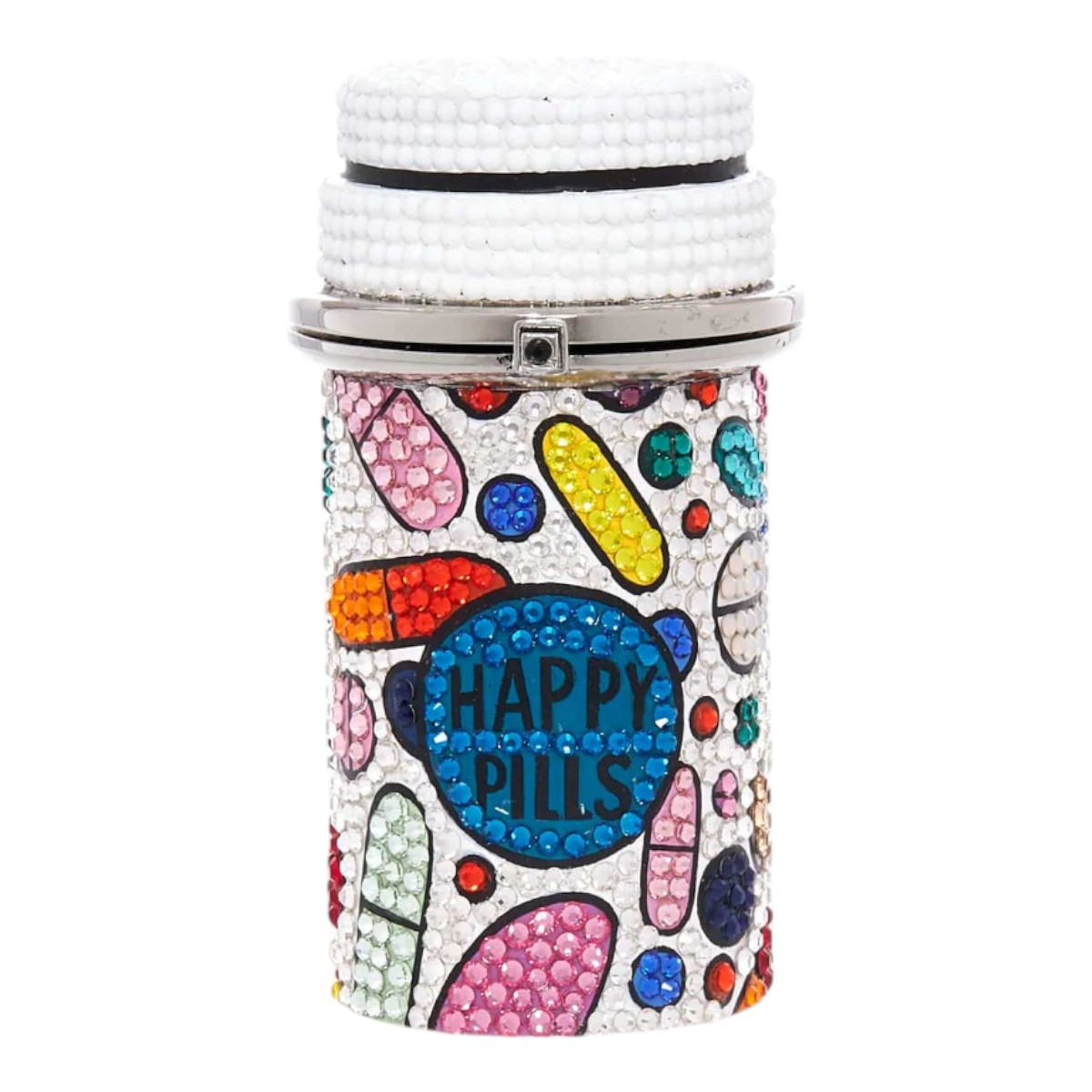 Judith Leiber Prescription Bottle Pillbox, Pill Popper