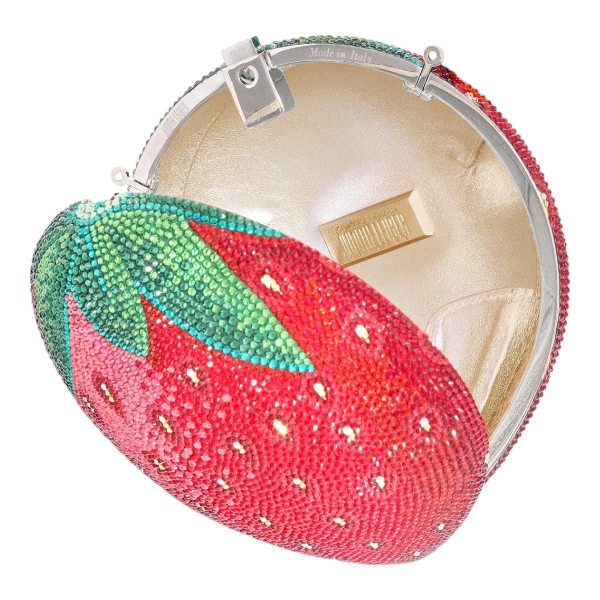 Judith Leiber Strawberry Shoulder Bag
