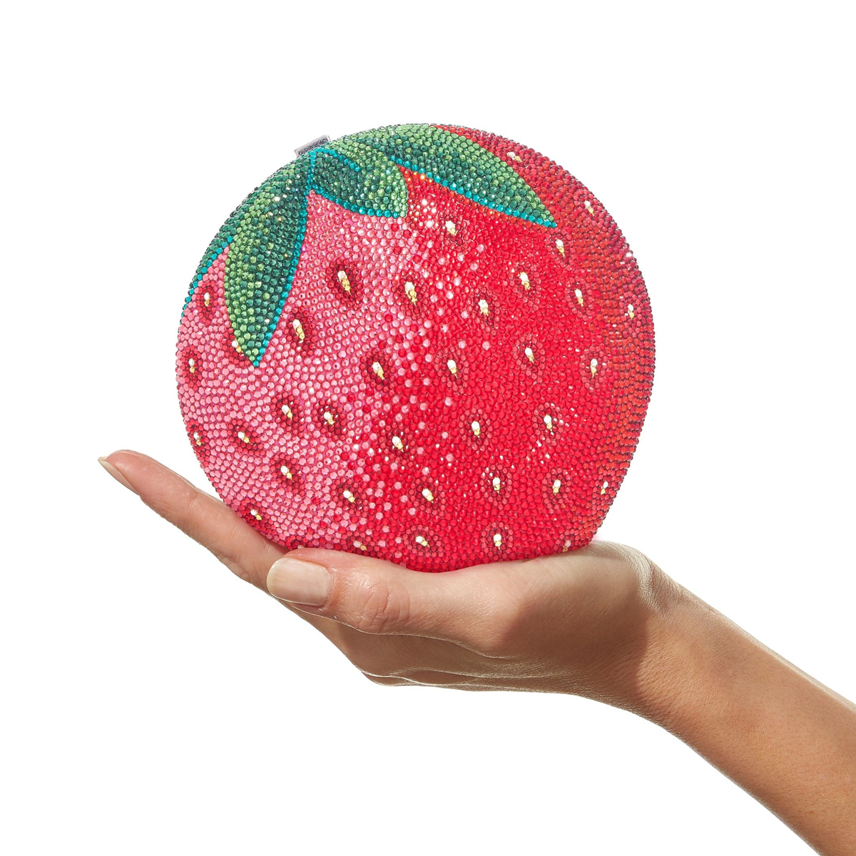 Judith Leiber Strawberry Shoulder Bag