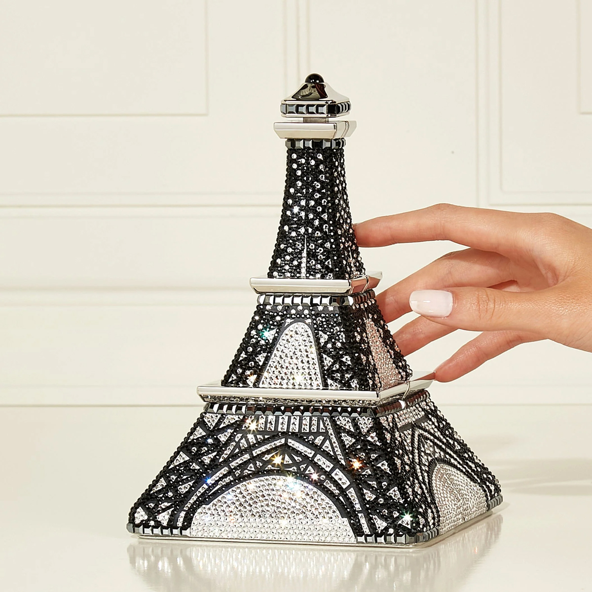Judith Leiber Eiffel Tower Bonjour Clutch