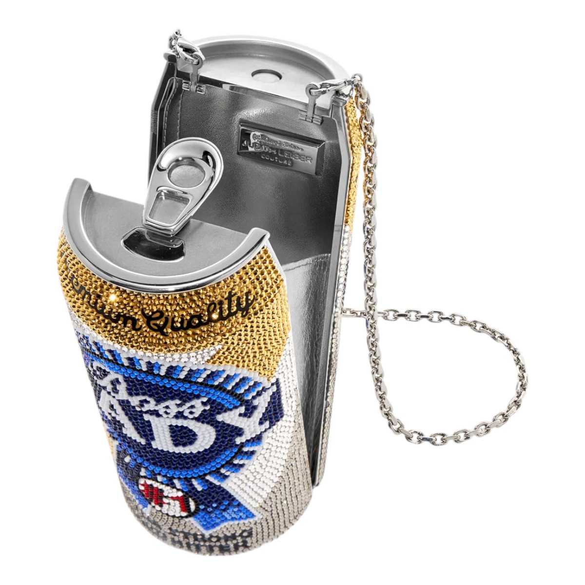 Judith Leiber Beverage Can Clutch, Boss Lady