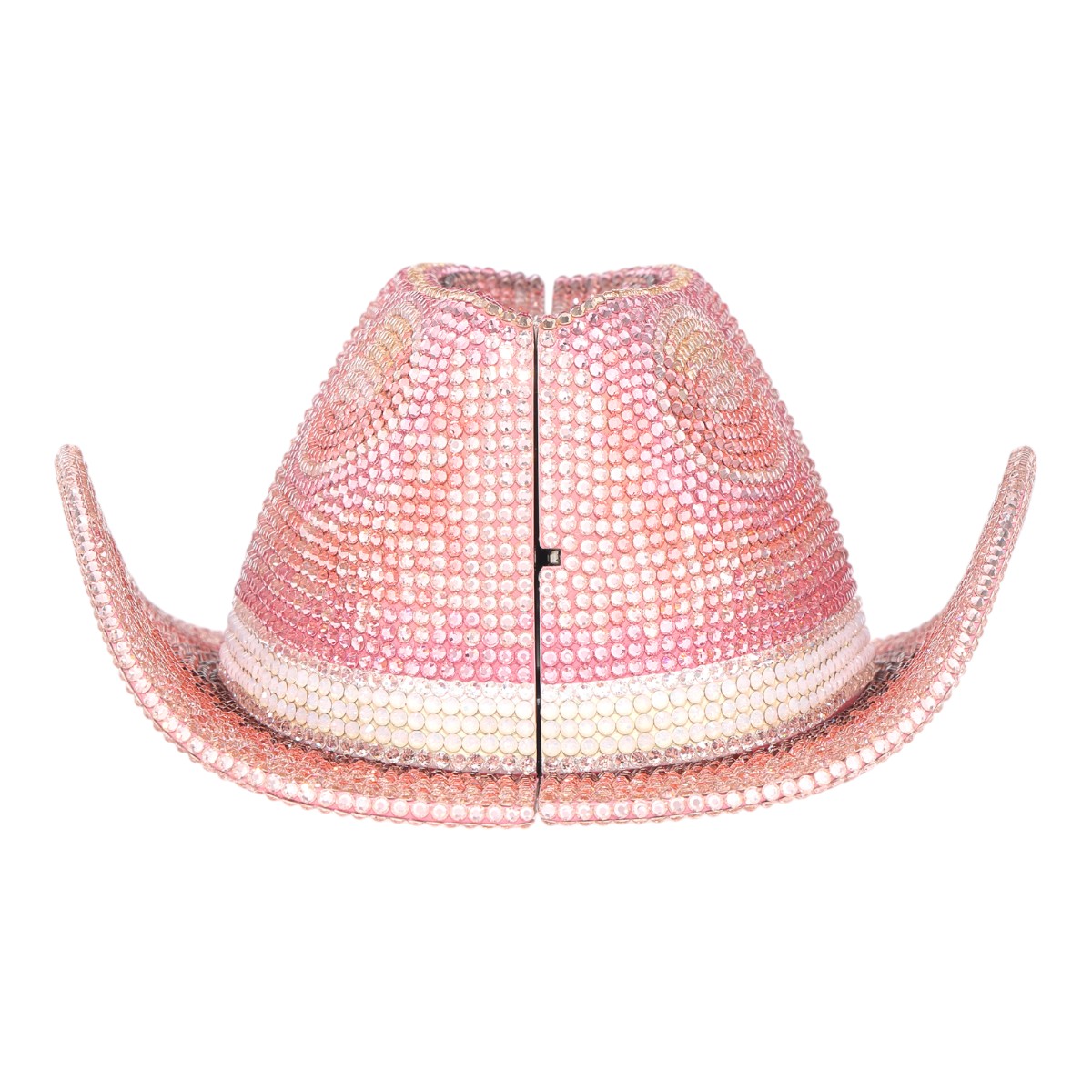 Judith Leiber Cowboy Hat Clutch, Pink