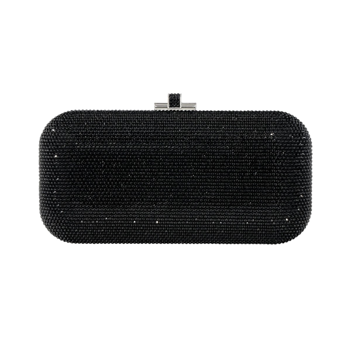 Judith Leiber Long Slide Clutch, Black