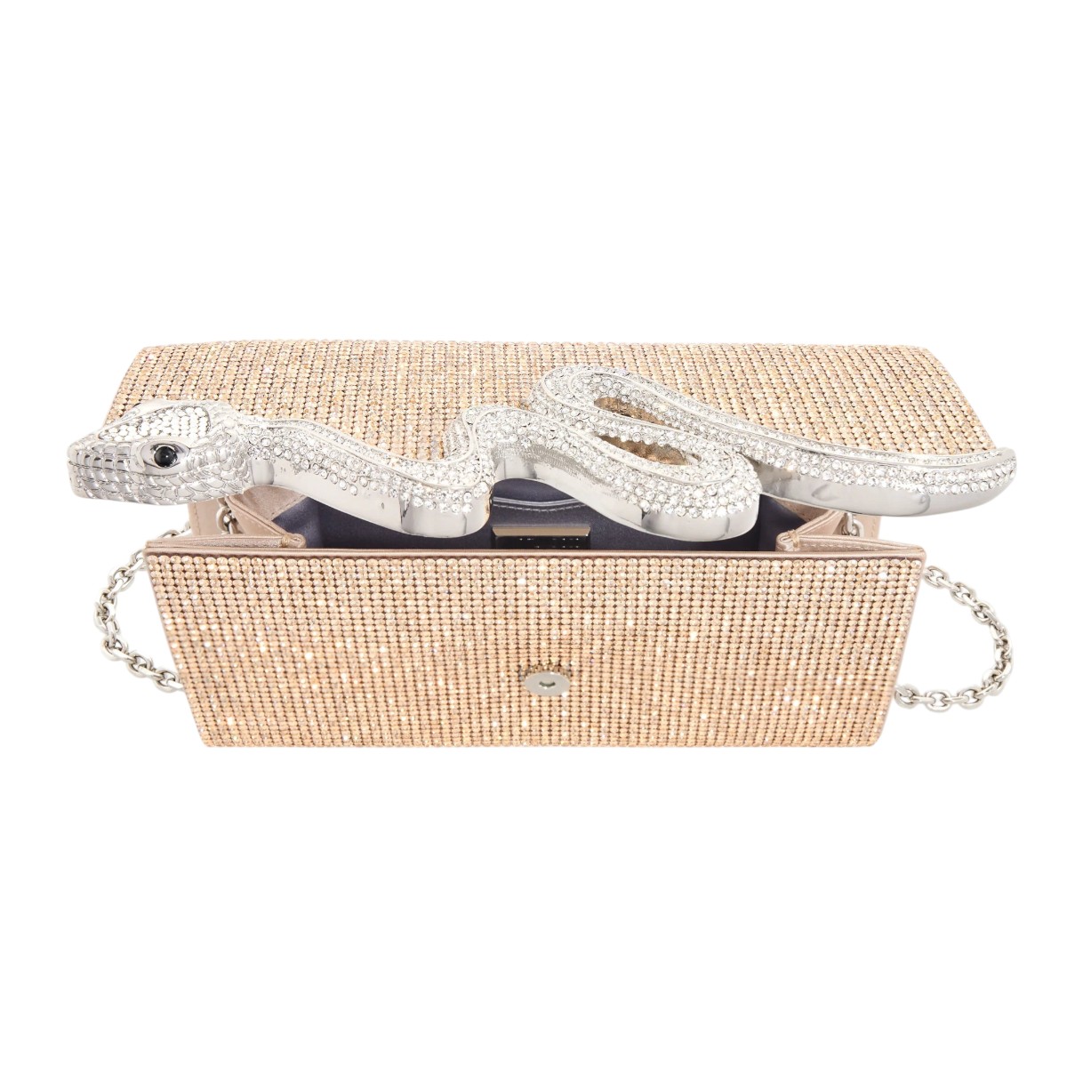 Judith Leiber Serpent Fizzoni Clutch, Prosecco