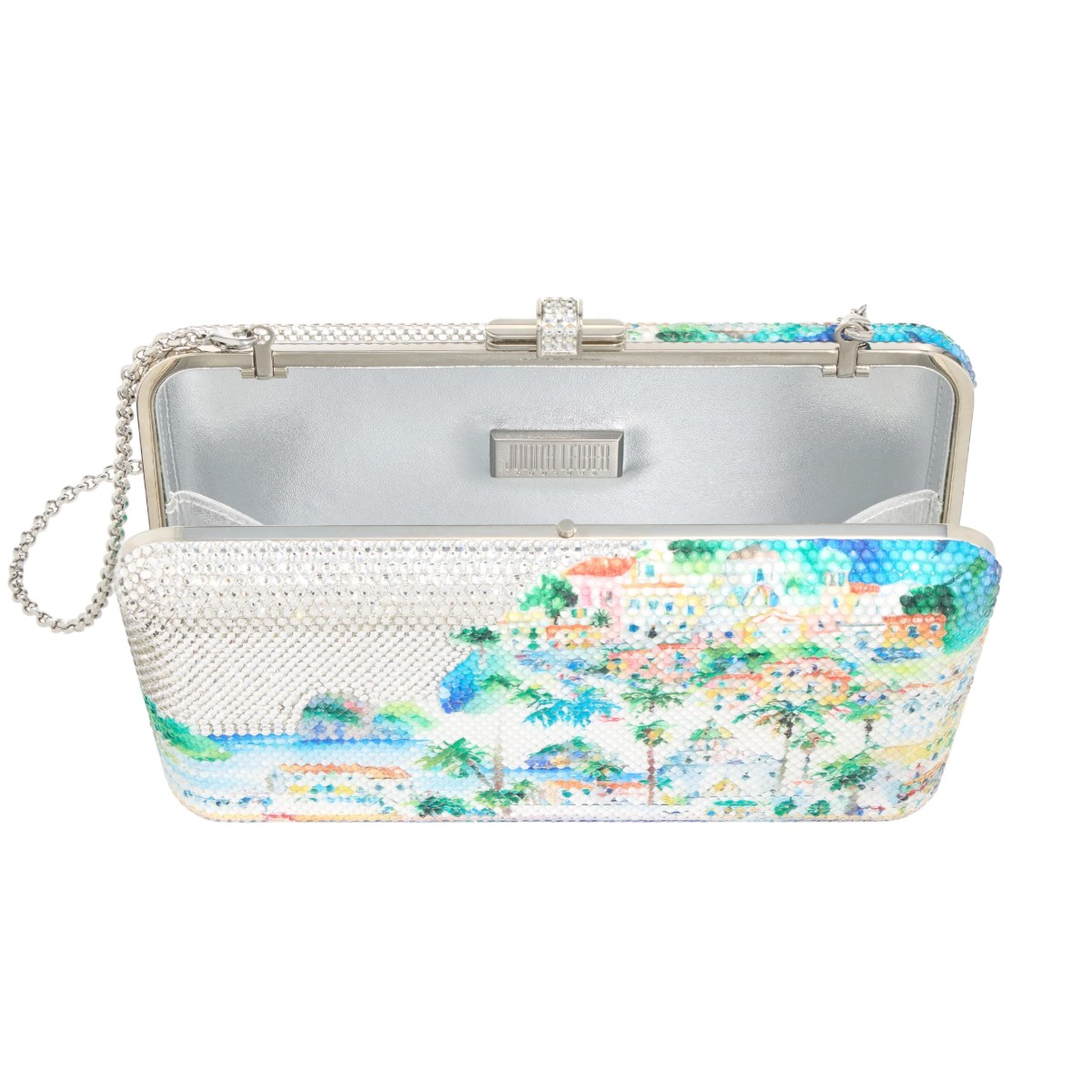 Judith Leiber Slim Slide Clutch, Costa