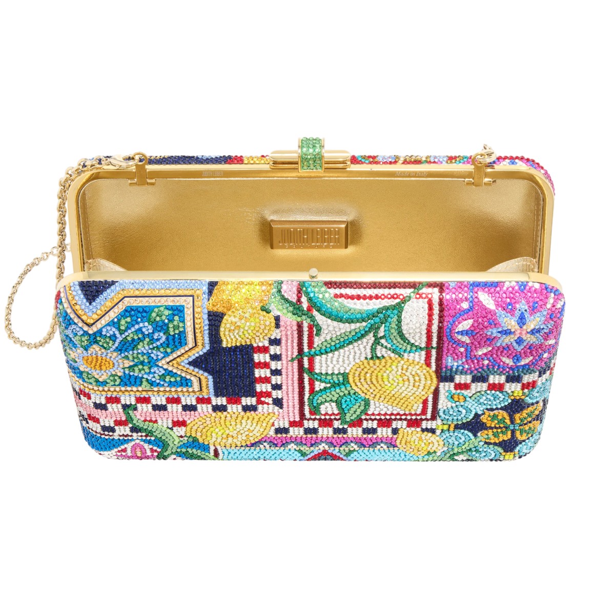 Judith Leiber Slim Slide Clutch, Ceramica