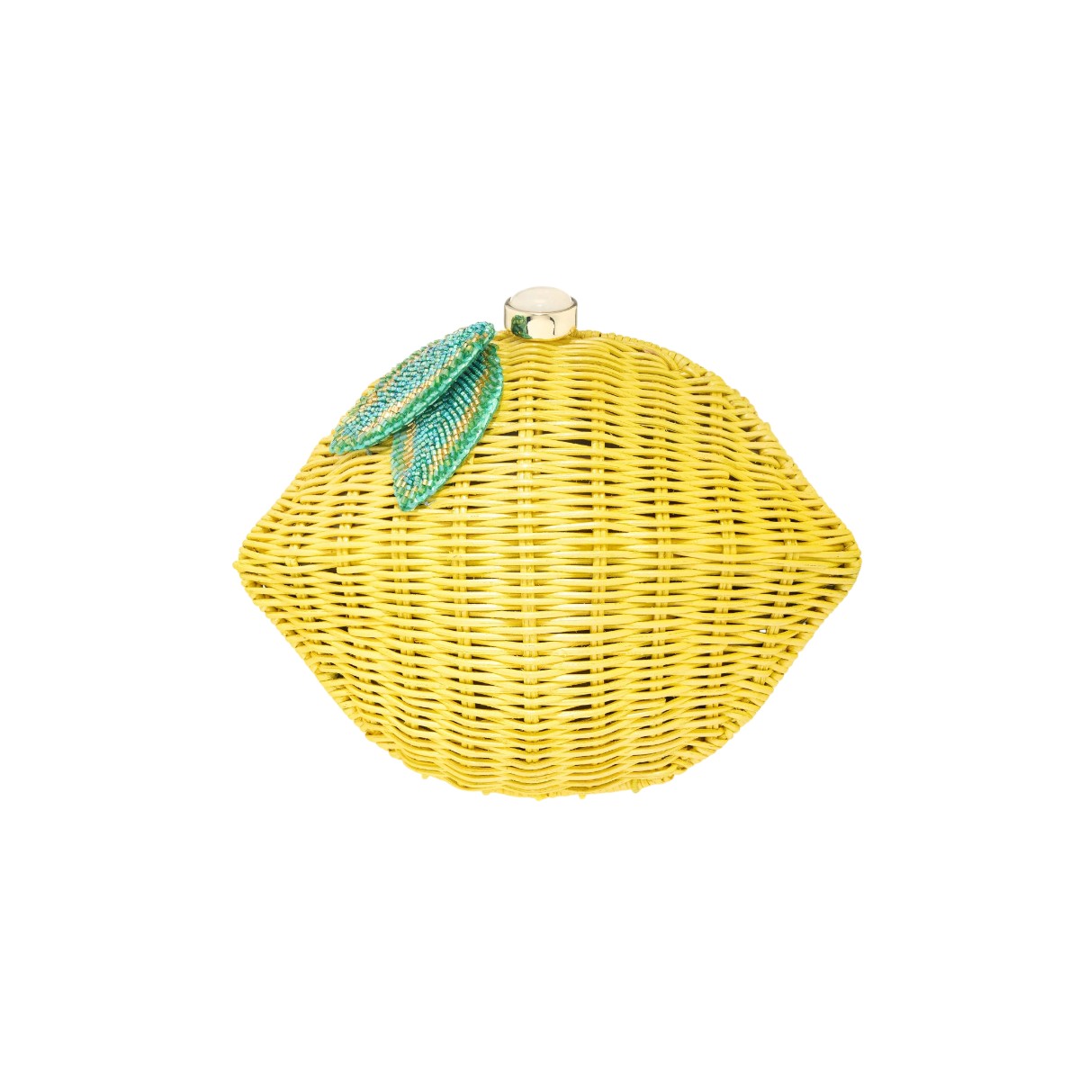 Judith Leiber Lemon Basket Citrus Clutch