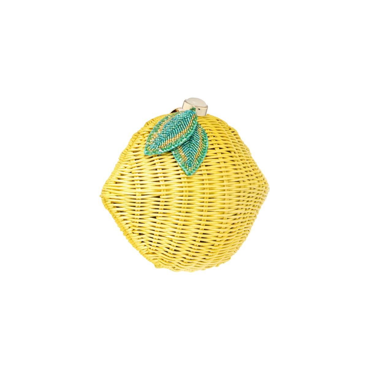 Judith Leiber Lemon Basket Citrus Clutch