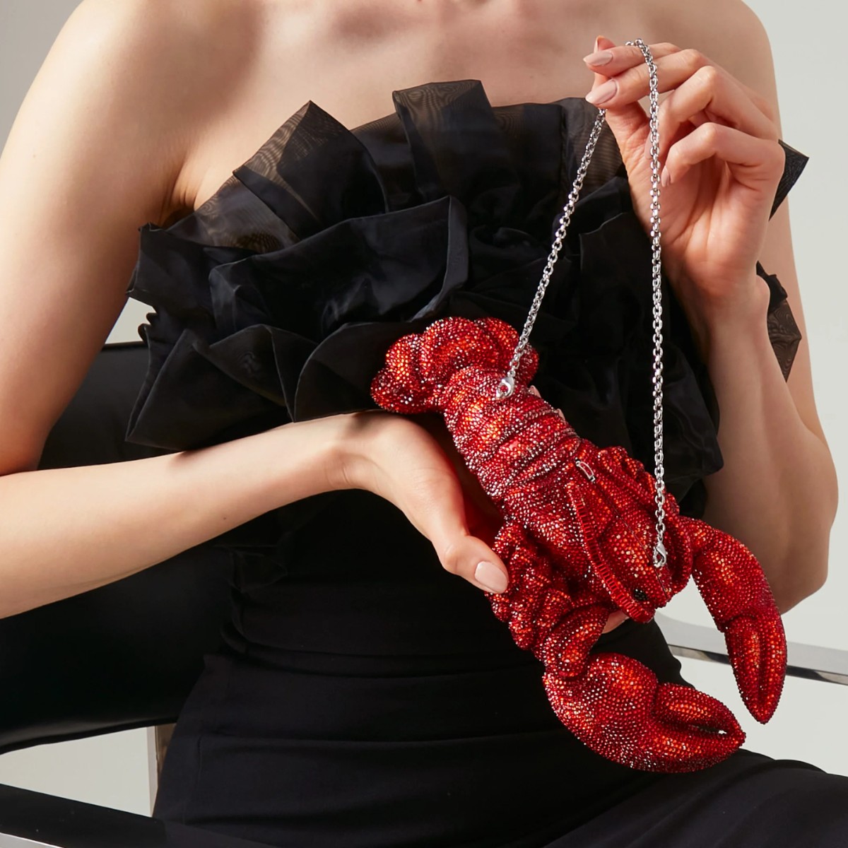 Judith Leiber Lobster Clutch, Claudia