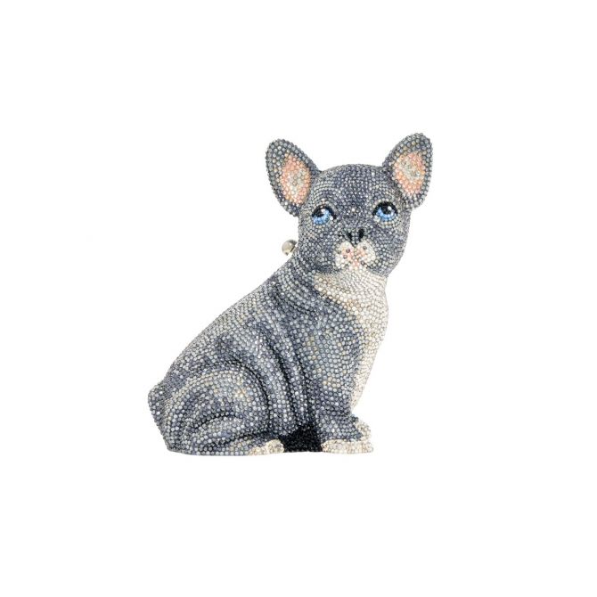 Judith Leiber French Bulldog Clutch, Louie