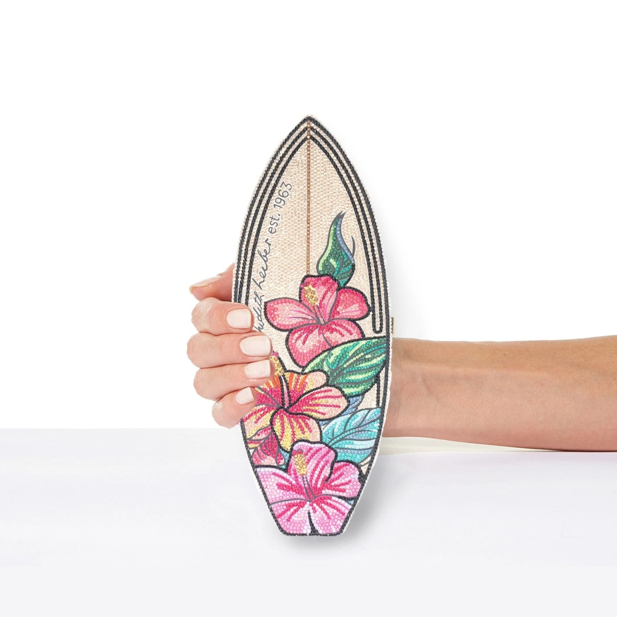 Judith Leiber Surf Board Clutch, Aloha