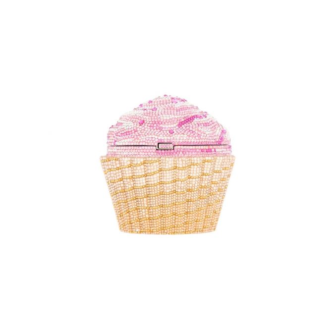 Judith Leiber Strawberry Cupcake Clutch