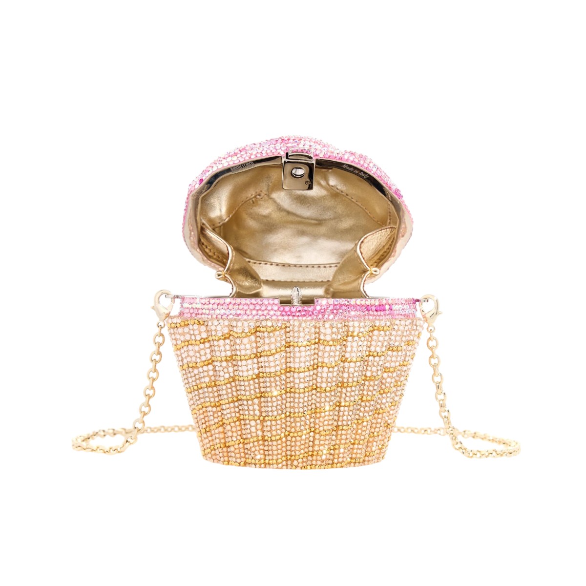 Judith Leiber Strawberry Cupcake Clutch