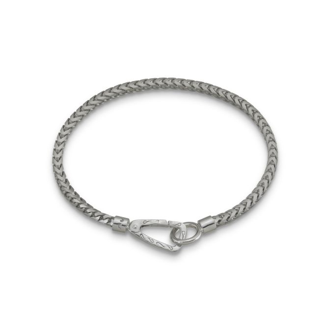 Marco Dal Maso Ulysses Sterling Silver Chain Bracelet, 8"
