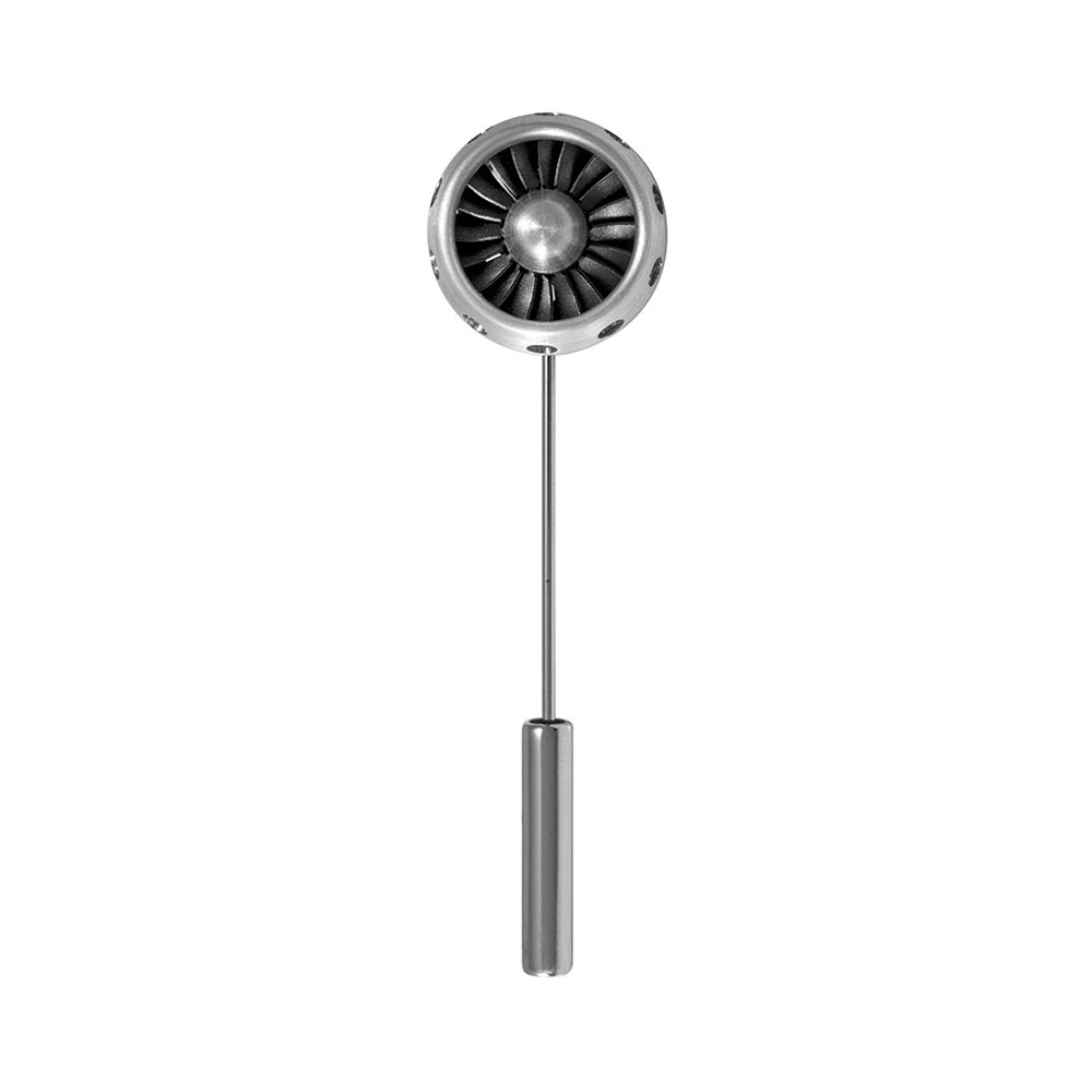 Deakin & Francis Aluminum Jet Turbine Engine Lapel Pin