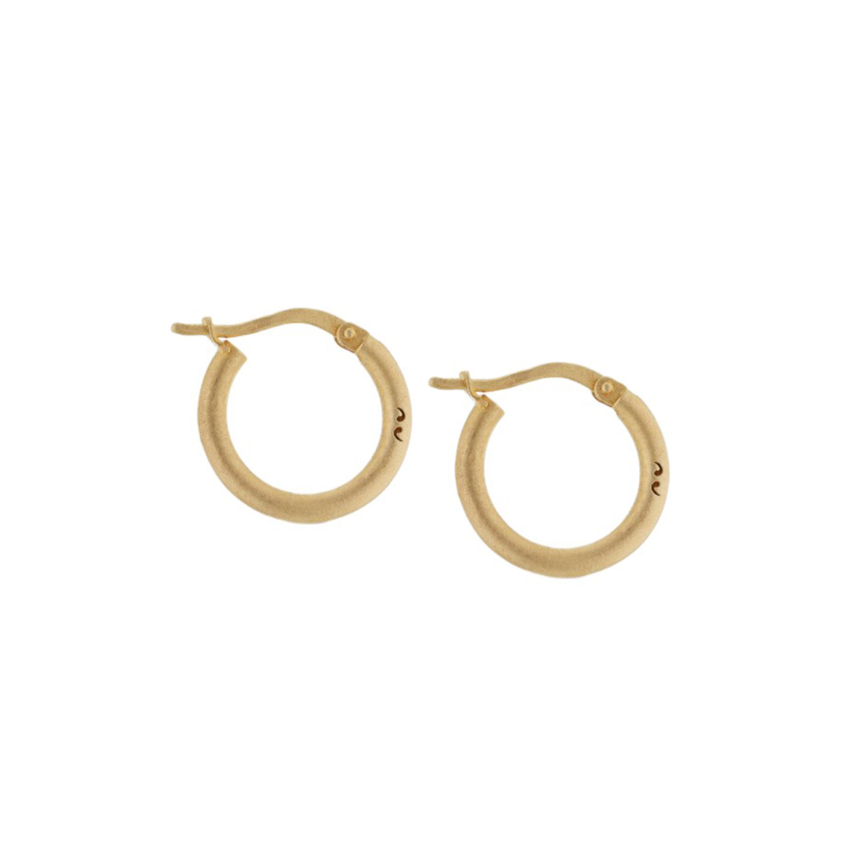 Marco Dal Maso Ulysses Yellow Gold Vermeil Hoop Earrings