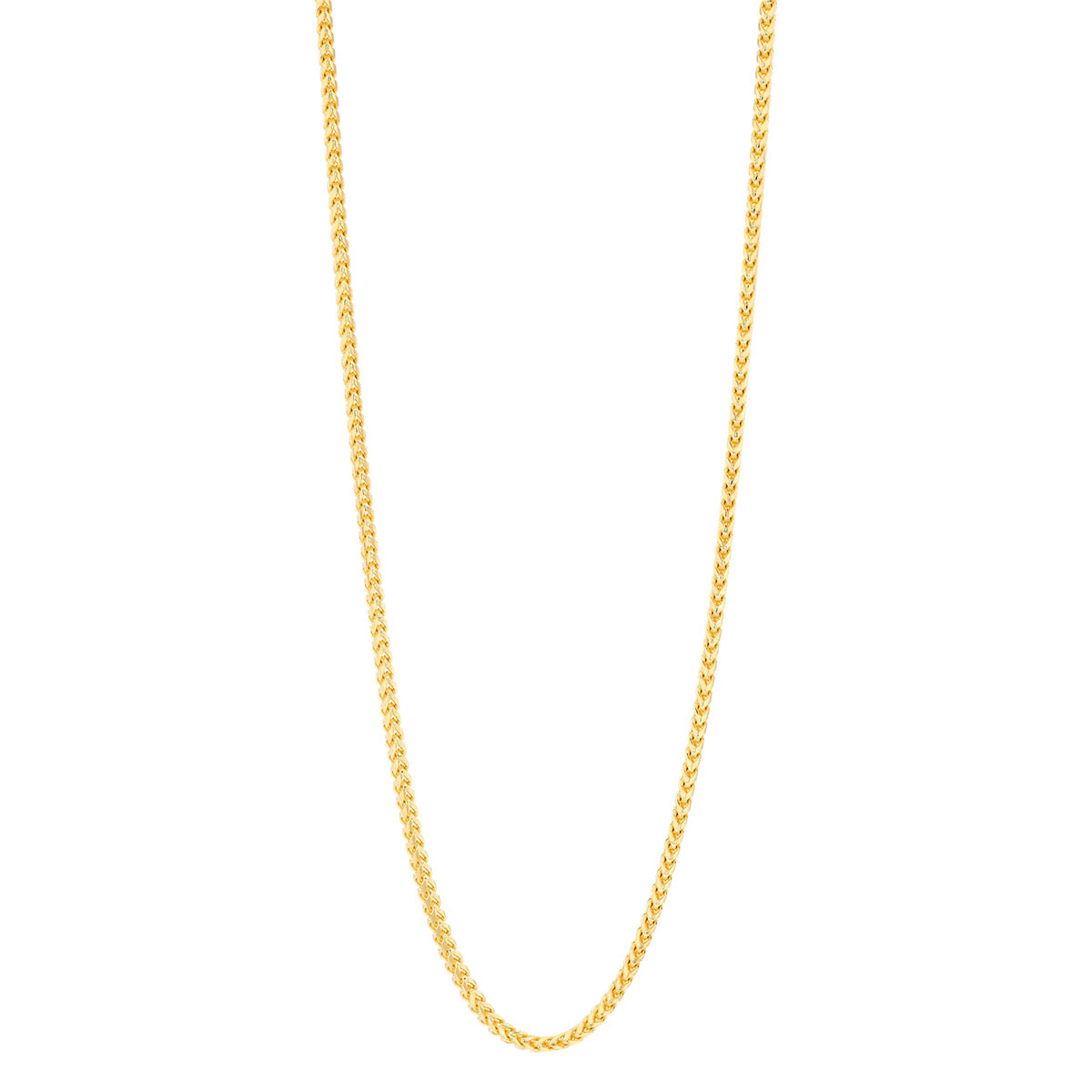Yellow Gold Franco Chain, 1.45 mm, 24