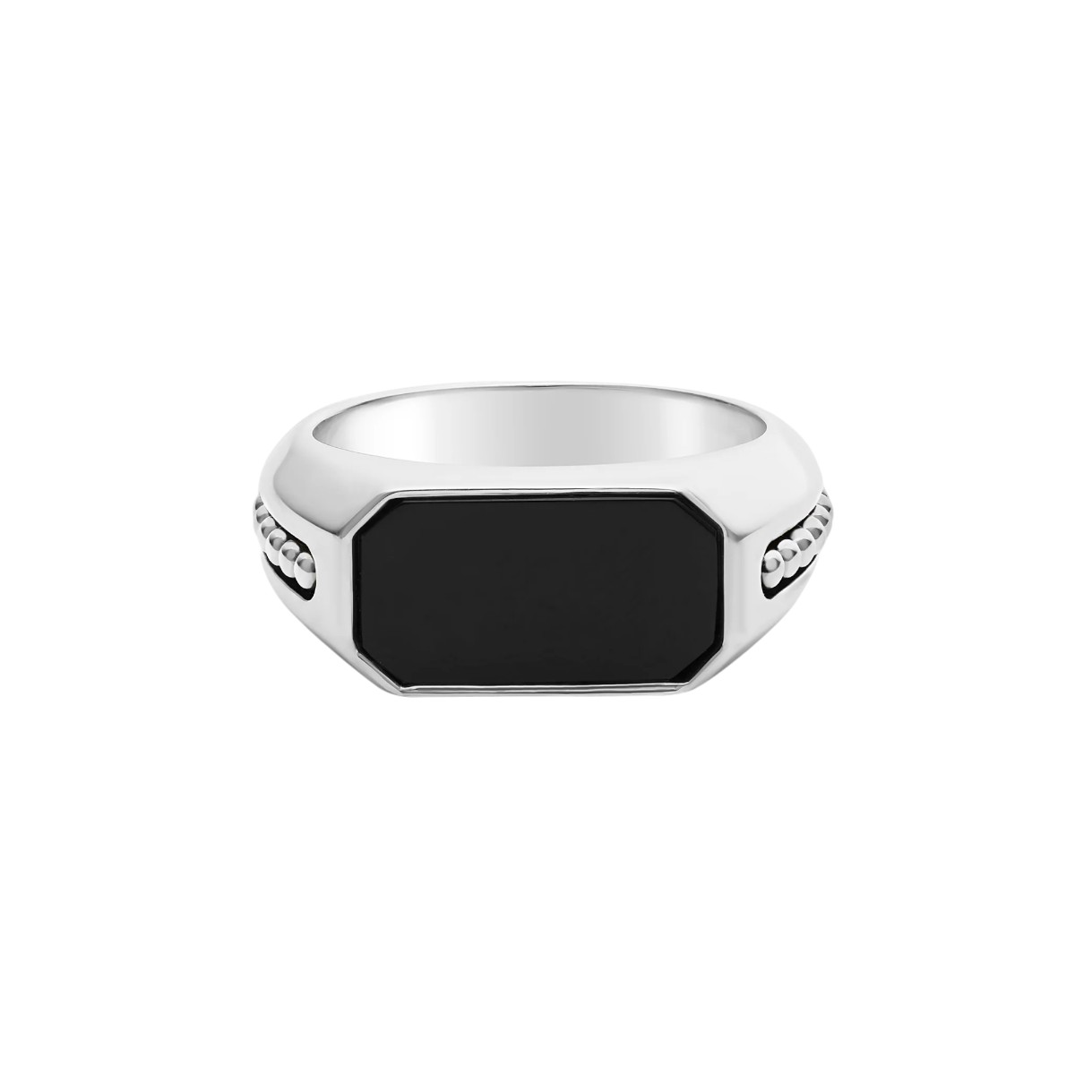 LAGOS Anthem Onyx Octagon Ring, 10