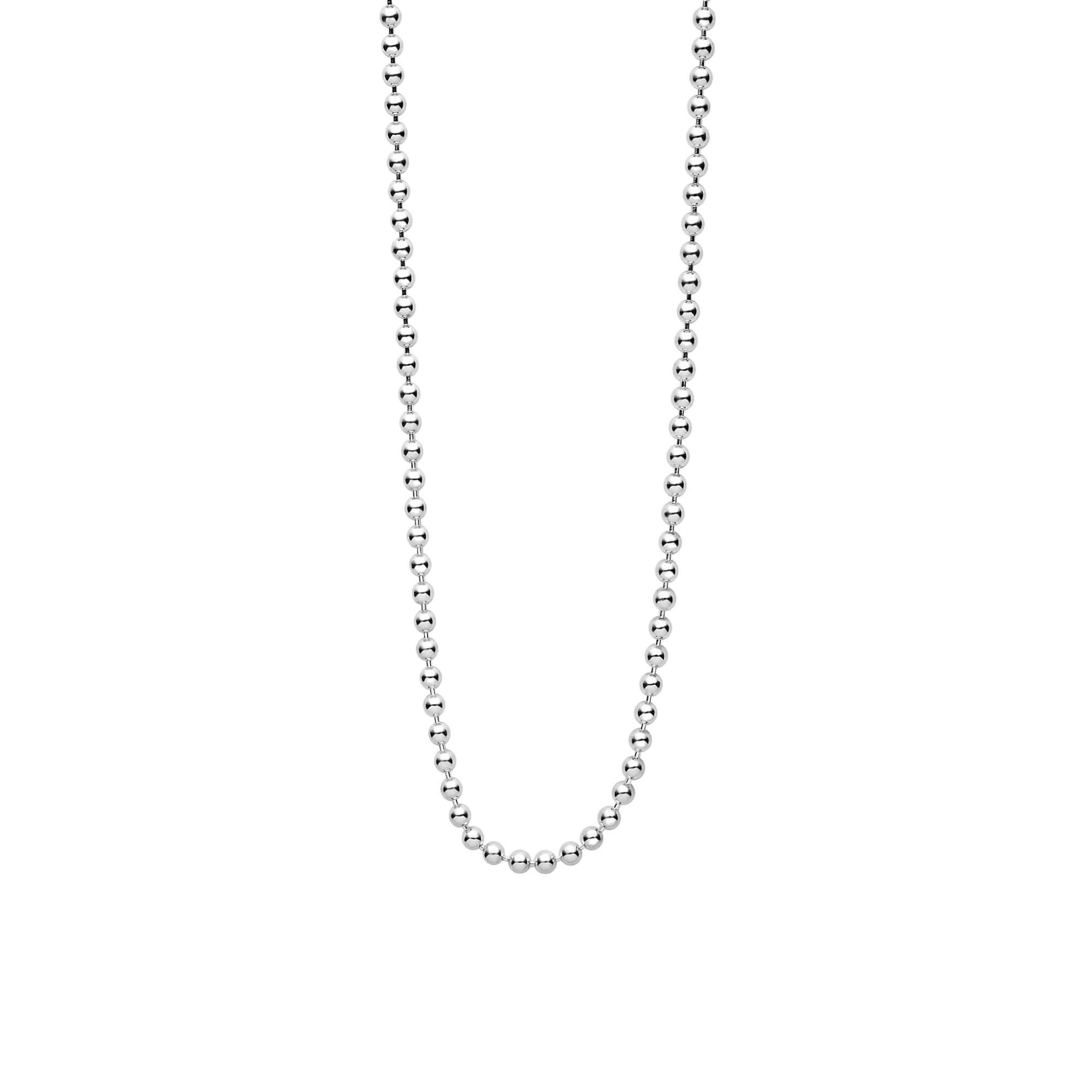 LAGOS Signature Caviar Beaded Chain Necklace, 22