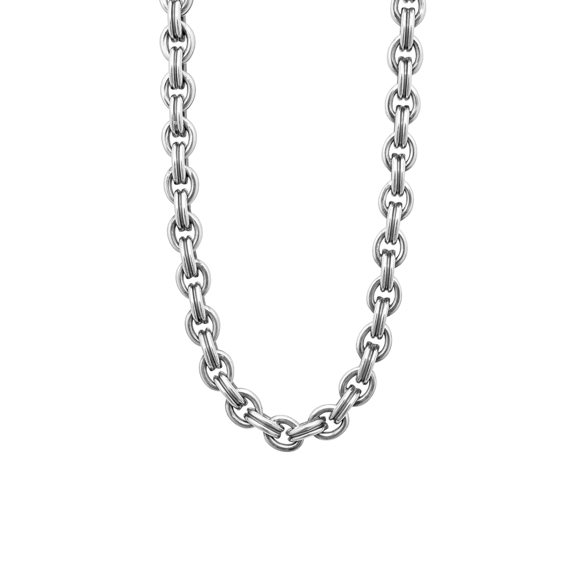 LAGOS Anthem Double Link Chain Necklace, 9.5 mm, 20