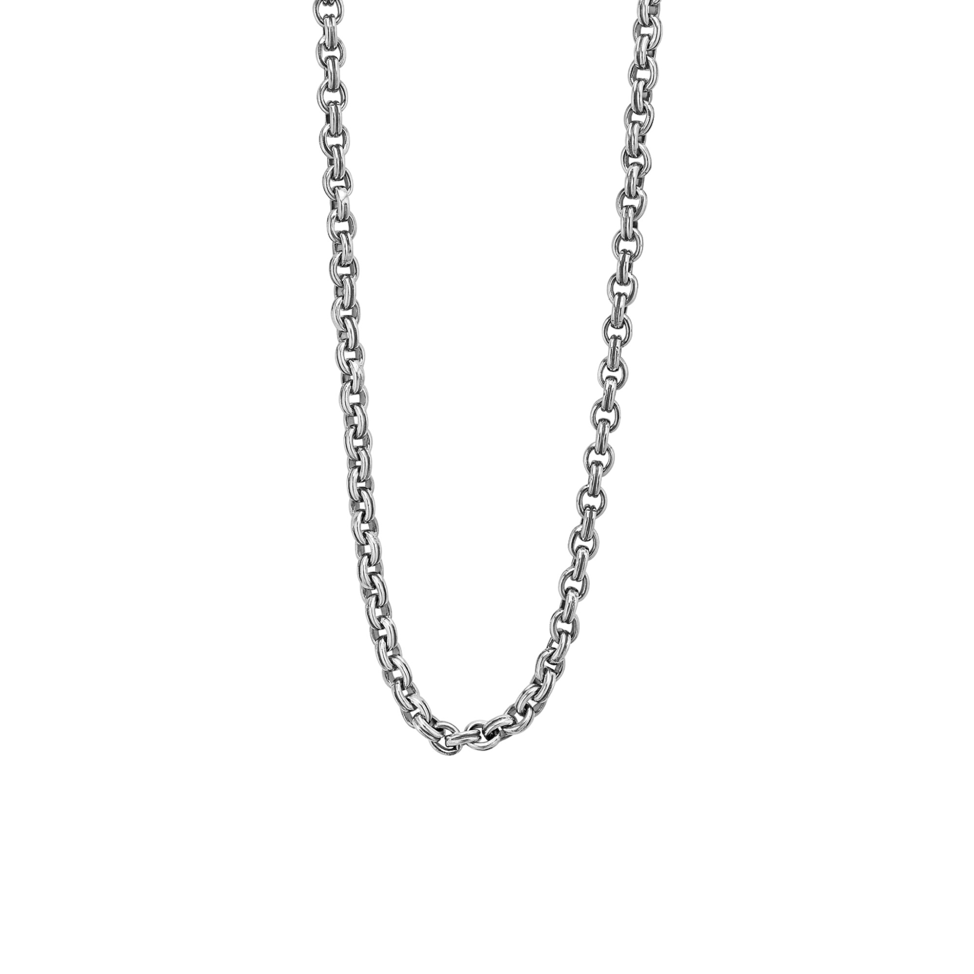 LAGOS Anthem Double Link Chain Necklace, 3 mm, 22