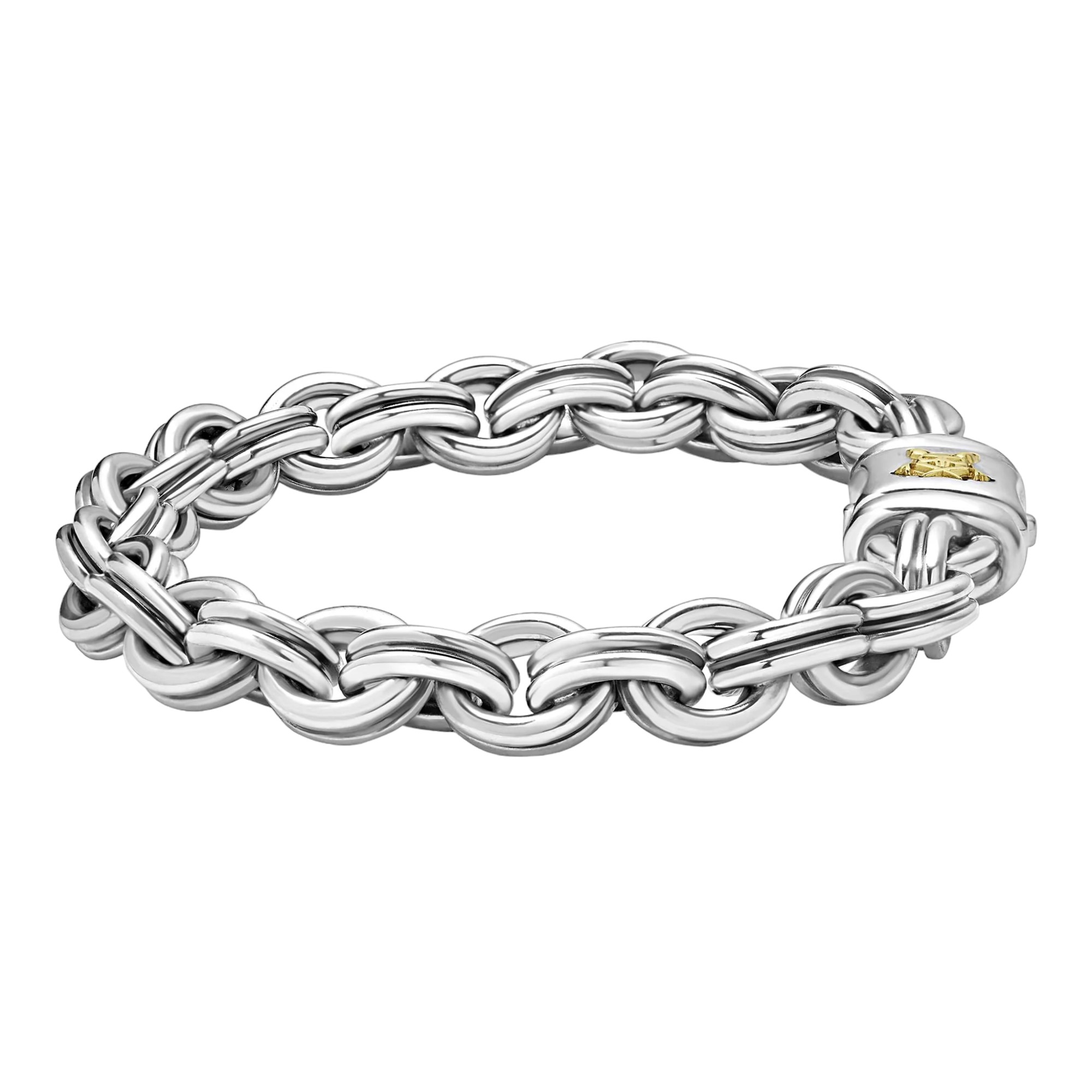 LAGOS Anthem Double Link Bracelet, 9.5 mm, Size L