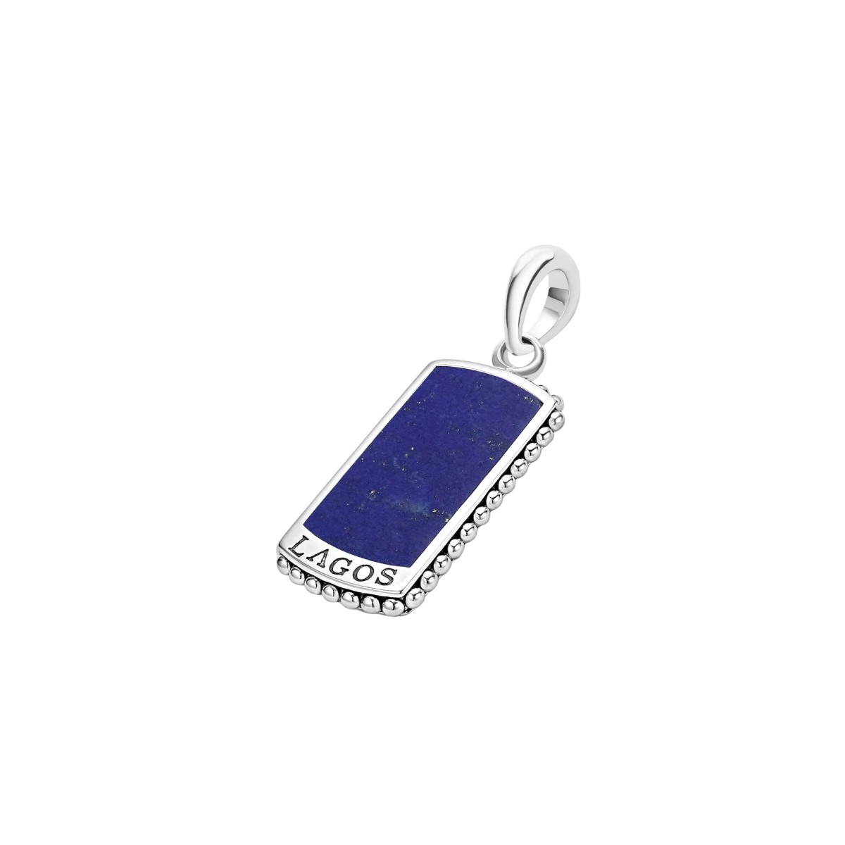 LAGOS Anthem Tag Amulet, Lapis