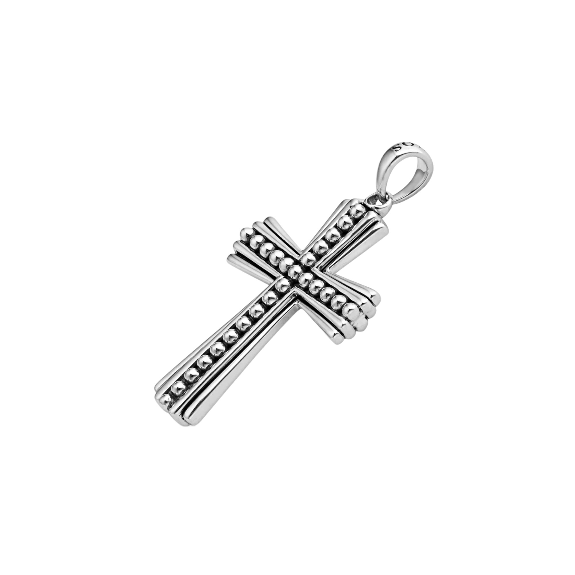 LAGOS Sterling Silver Cross Amulet