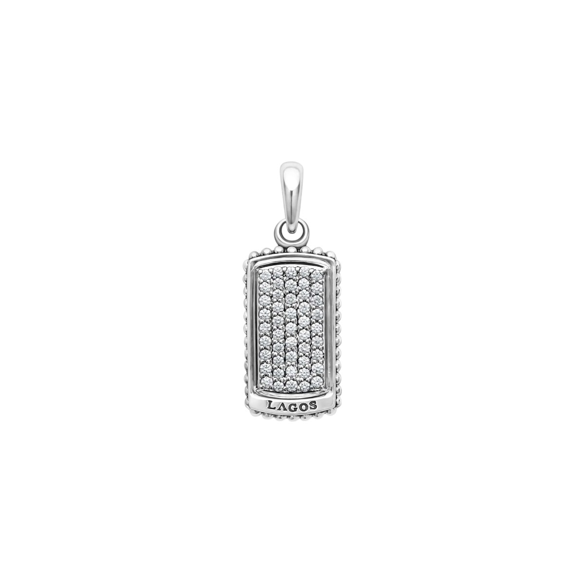LAGOS Anthem Tag Amulet, Diamond