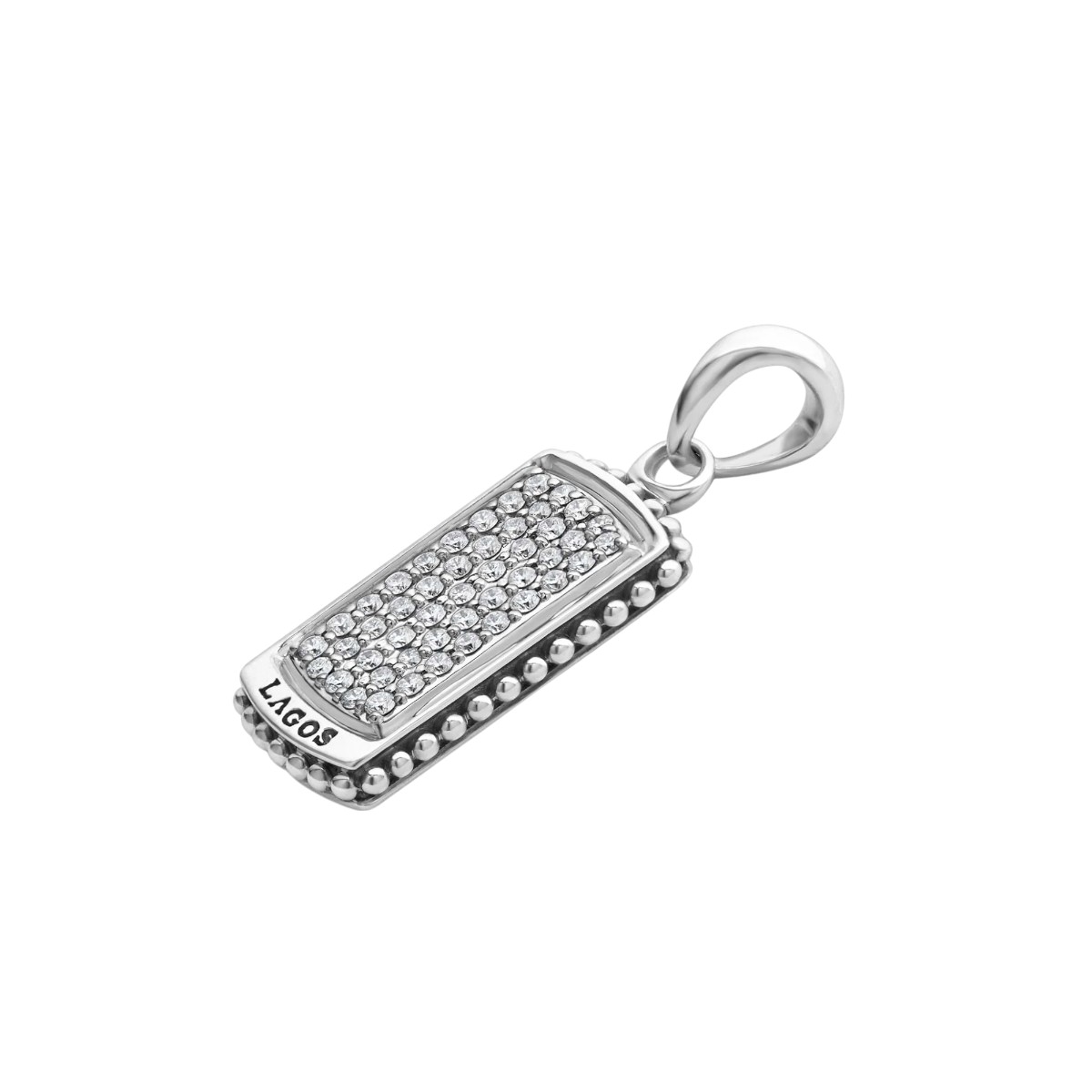 LAGOS Anthem Tag Amulet, Diamond