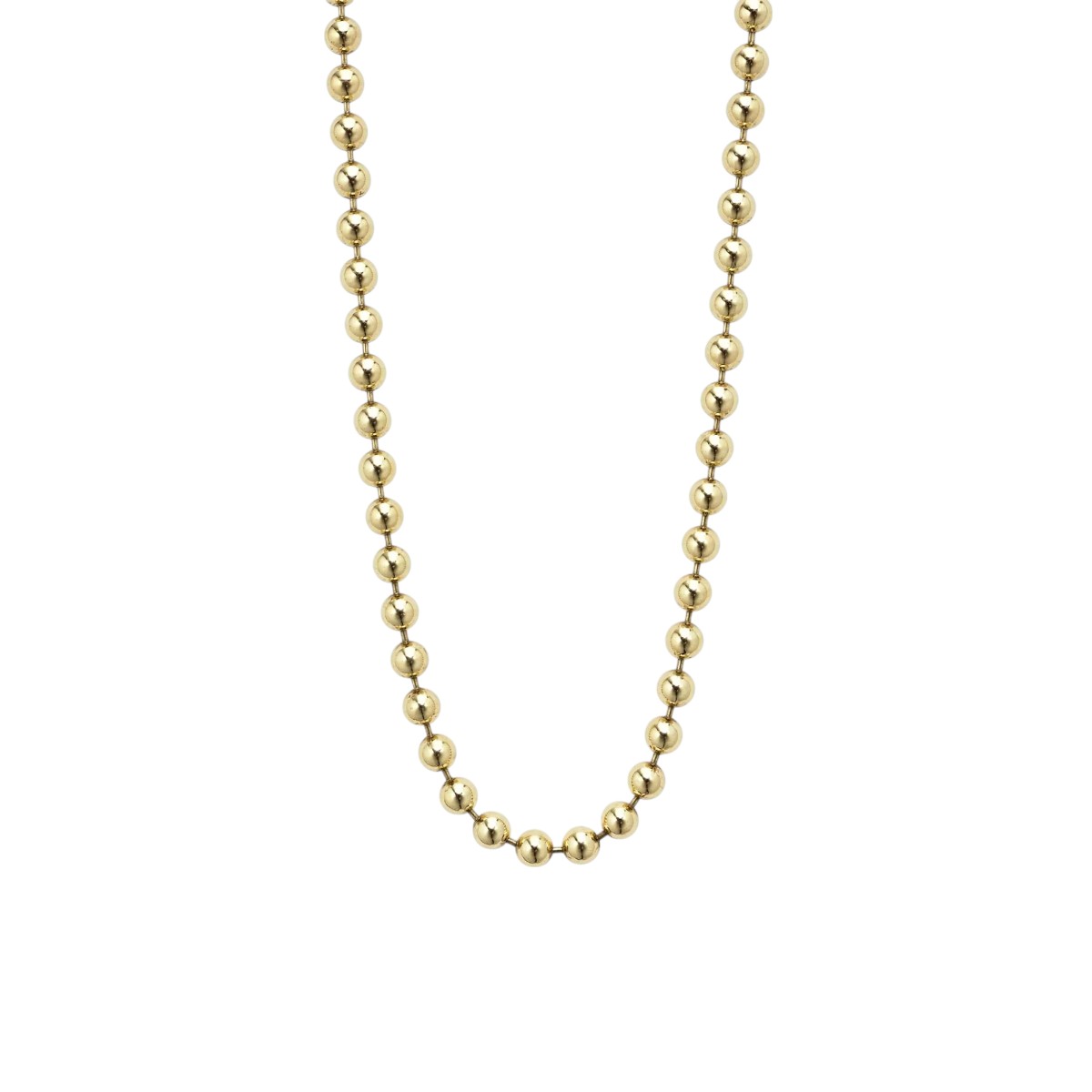 LAGOS 18K Gold Ball Chain Necklace, 22