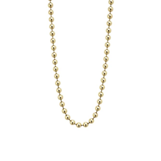 LAGOS 18K Gold Ball Chain Necklace, 22"