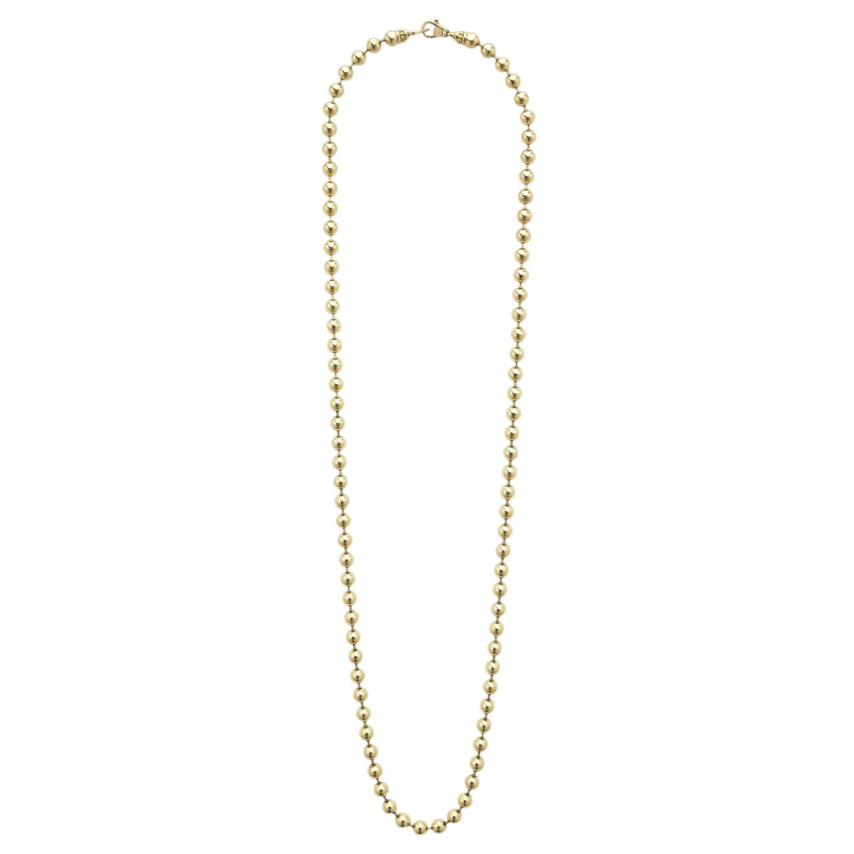 LAGOS 18K Gold Ball Chain Necklace, 22