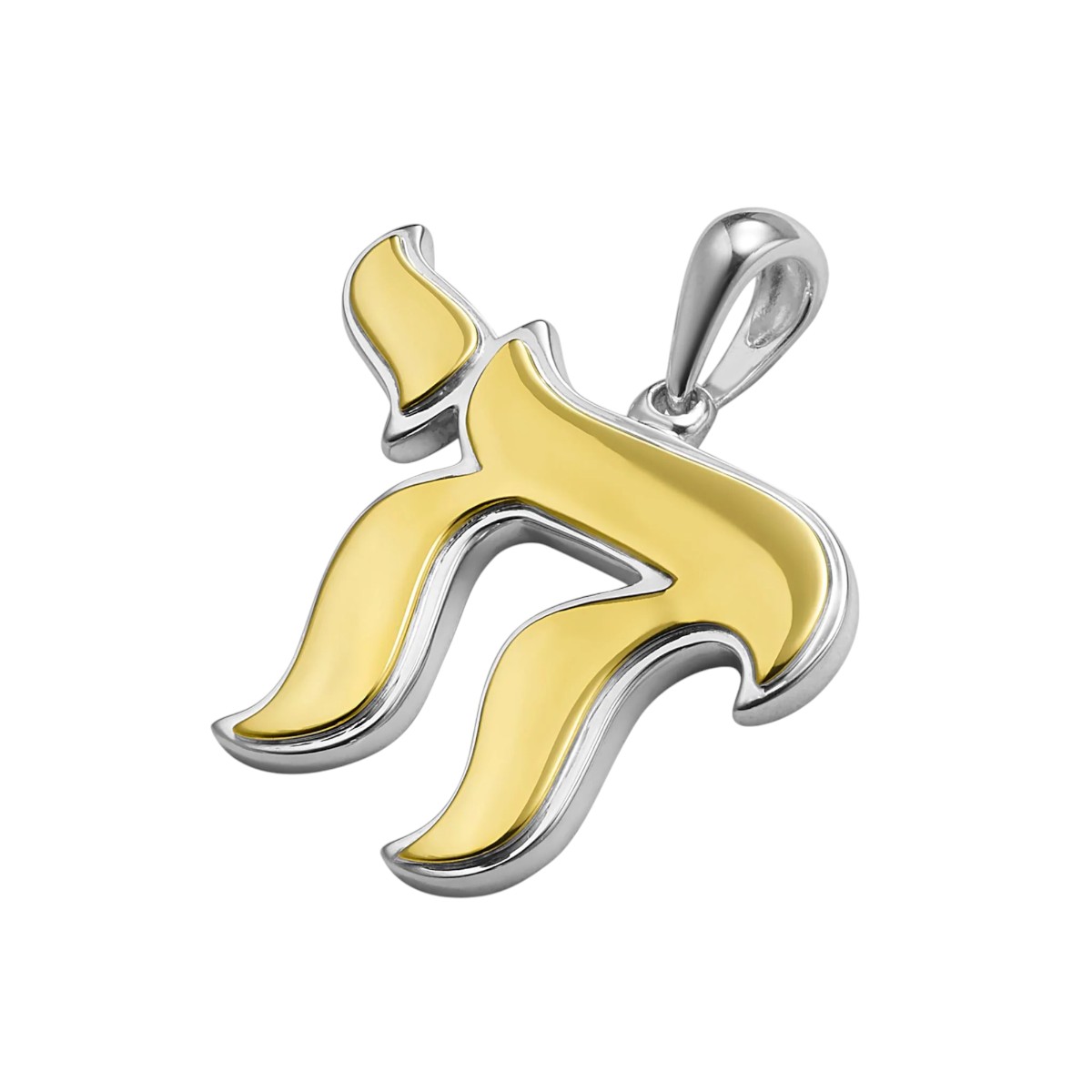 LAGOS Two-Tone Chai Amulet