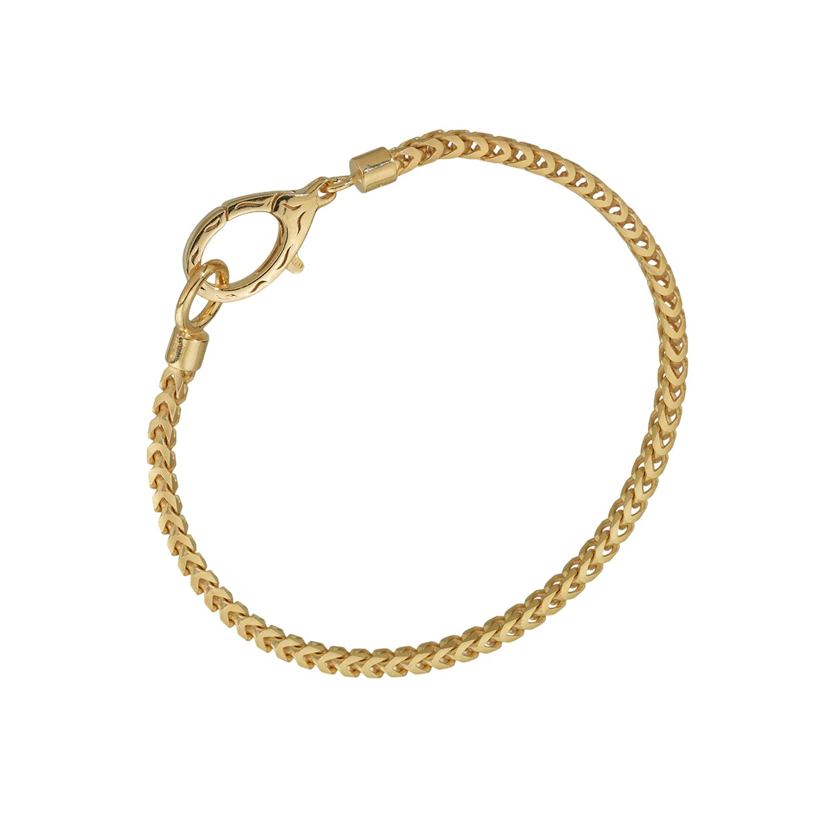 Marco Dal Maso Ulysses Yellow Gold Vermeil Mesh Chain Bracelet