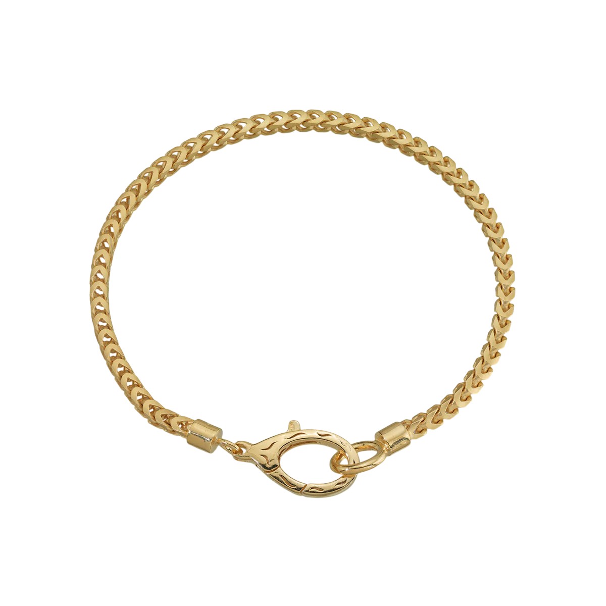 Marco Dal Maso Ulysses Yellow Gold Vermeil Mesh Chain Bracelet