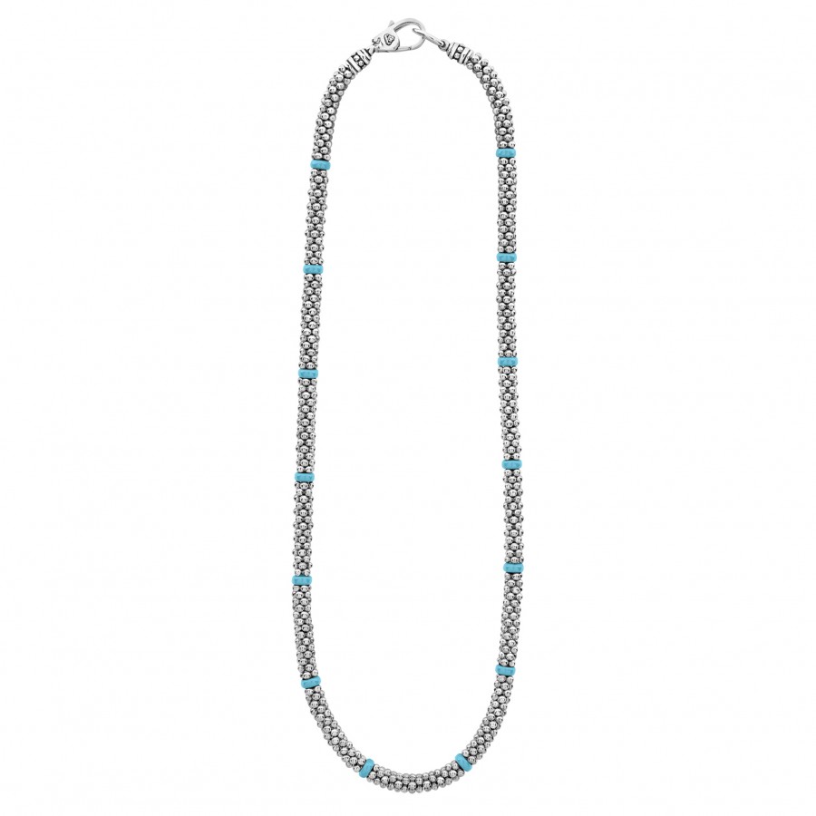 LAGOS Blue Caviar Beaded Necklace