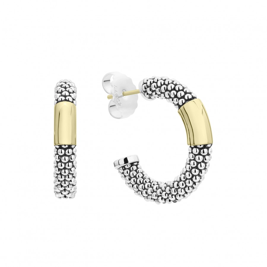 LAGOS High Bar Hoop Earrings