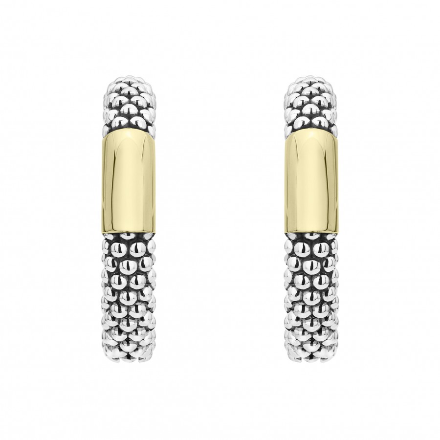 LAGOS High Bar Hoop Earrings