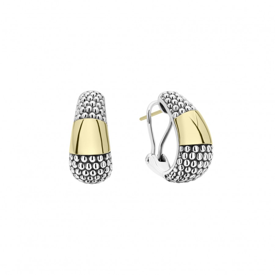 LAGOS High Bar Caviar Earrings